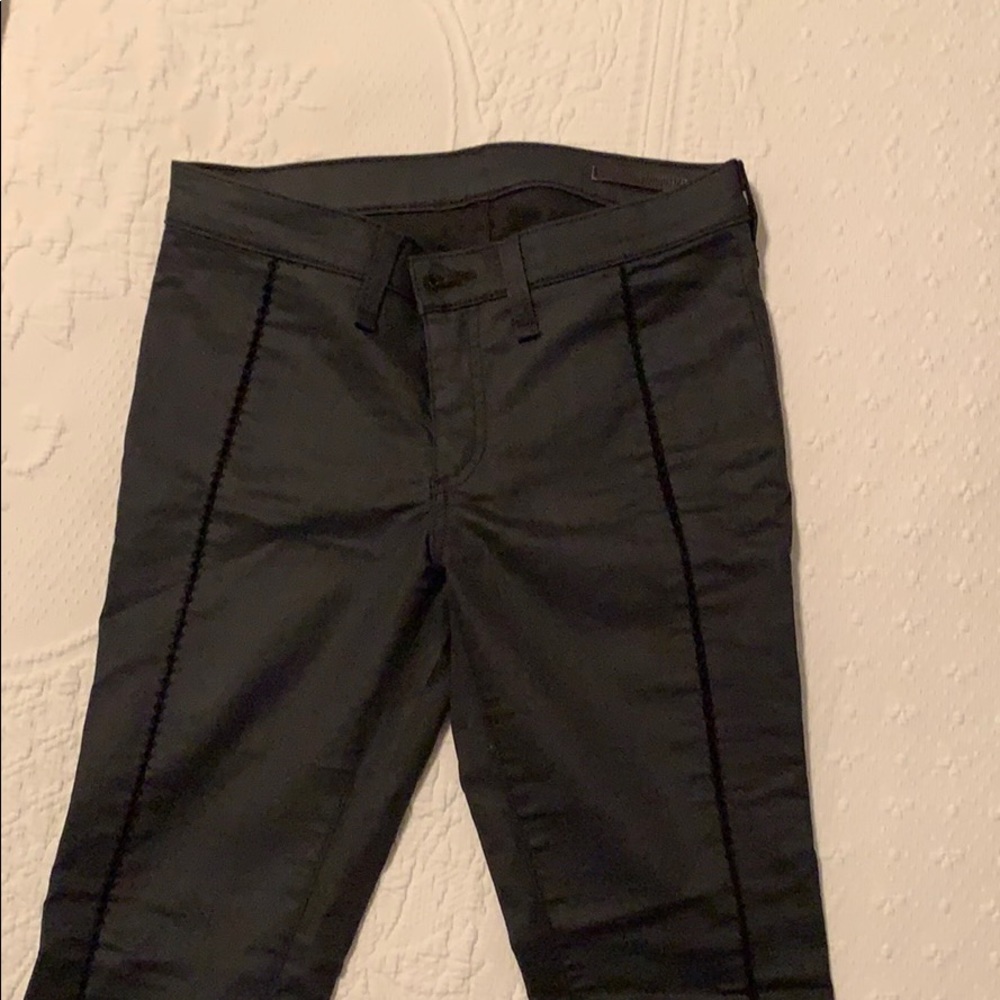 Rag & Bone High Rise Waxed Jeans